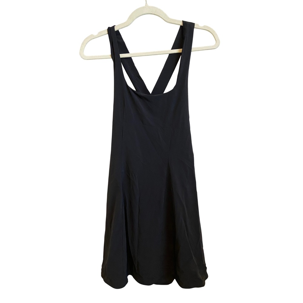 Outdoor Voices Black Exercise Dress Built-in Shorts Liner Pockets Small